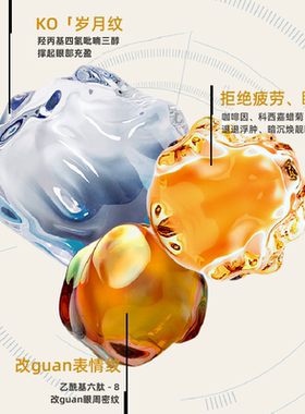 满满胶原蛋白眼膜三型重组胶原睡眠眼膜贴细纹黑眼圈眼纹眼袋衰老