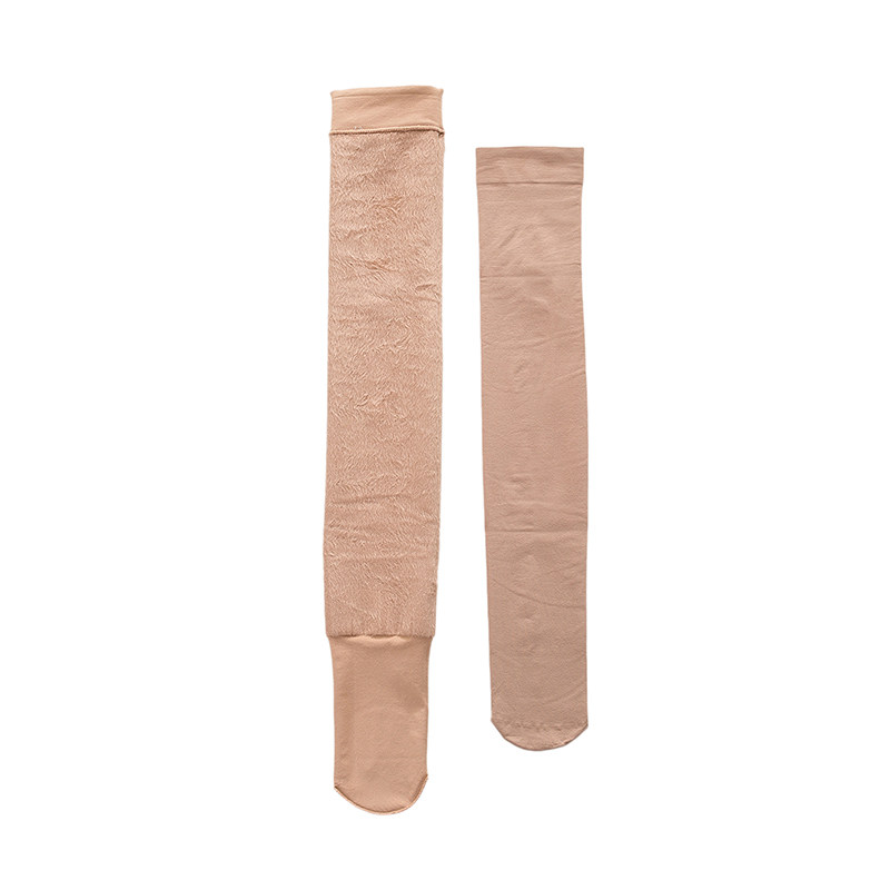 永春jk袜子女过膝大腿袜秋冬加绒加厚丝袜黑色修身显瘦肉色长筒袜,淘宝优惠券,粉丝福利购,淘宝优惠卷