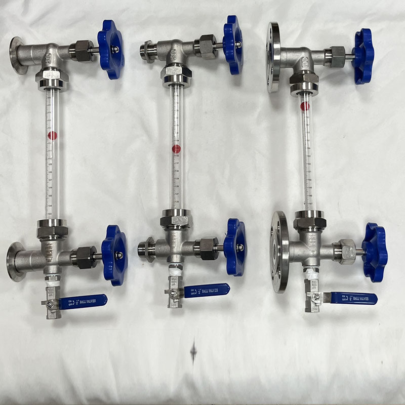 玻璃管式液位计消防水池刻度显示水位计油位亚克力直读法兰液位计,淘宝优惠券,粉丝福利购,淘宝优惠卷