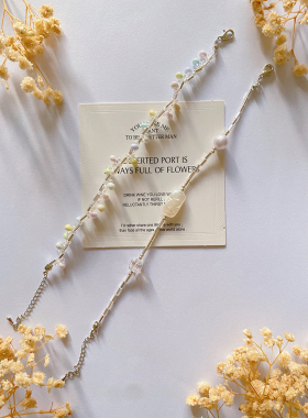 果汁软糖 串珠手链原创手工diy手工自制少女甜美手链小众项链首饰