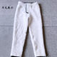 Whole sheepskin leather pants, pure natural genuine sheepskin wool pants, thickened windproof pure sheepskin pants for middle-aged and elderly people