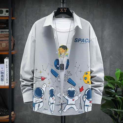 Осенняя трендовая рубашка