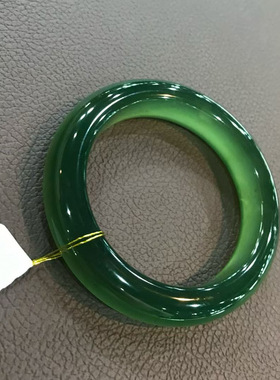 东北透闪石玉手镯岫玉岫岩玉老坑岫玉180料水头足颜色正绿净度高