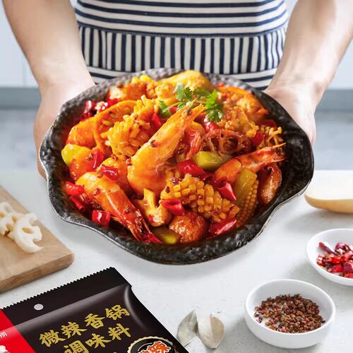 海底捞麻辣香锅调味料220g筷手小厨干锅底料酱料包冒菜家用商用 - 图0