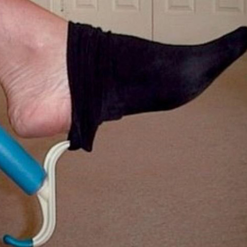 老年人残疾人孕妇穿衣服杆提裤子钩提鞋穿袜子辅助鞋拔脱袜子神器 - 图0