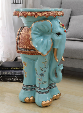 客厅大象凳子树脂象凳