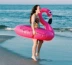 120cm bơm hơi flamingo vòng cung cấp nước gắn phao cứu sinh thiên nga - Cao su nổi