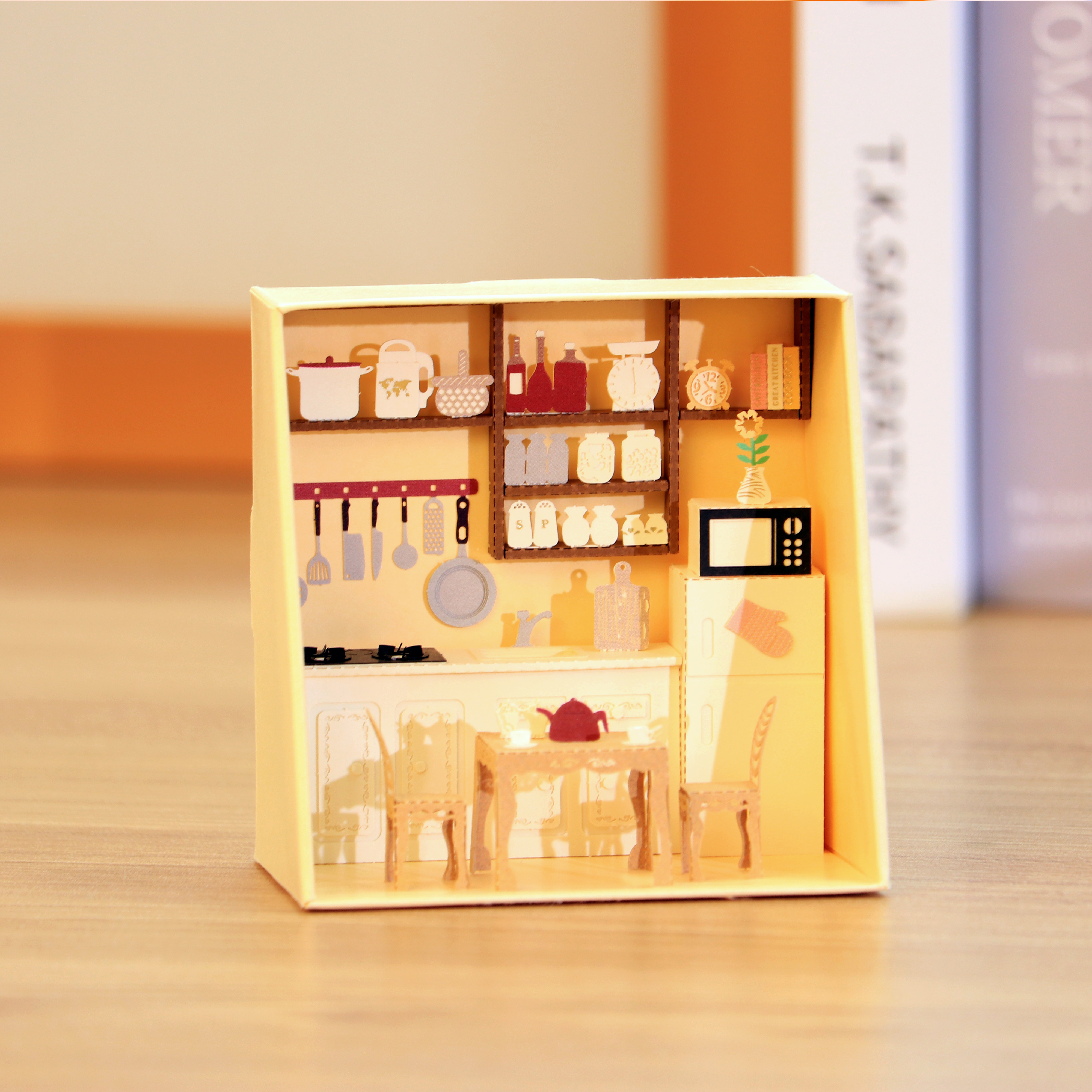 diy小屋系列音乐屋微缩场景3d小屋手工拼装纸模生日男女伴手礼物