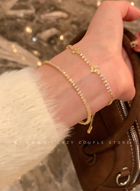 贵气名媛爆闪时尚轻奢手链