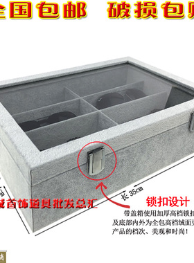 眼镜盒女便携创意防压简约箱