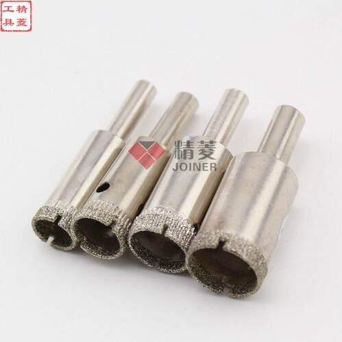 2.0-18mm特小优质玻璃钻头 金刚石开孔器圆珠打孔钻粗砂套筒/吸筒 - 图2