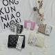 Katie Cat Series Short Wallet Student Zipper Folding Coin Wallet Card Bag Multi-function Small Storage Bag
