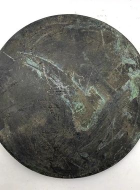 古玩古董杂项收藏战国铜镜铭文铜镜工艺品摆件