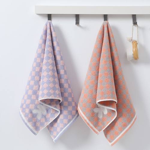 毛巾纯棉吸水一等品全棉面巾柔软洗脸高档成人男女擦脸洗澡不掉毛 - 图0