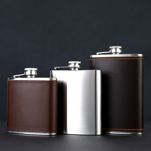 Портативная маленькая карманная фляжка из нержавеющей стали, Россия, объем 304
