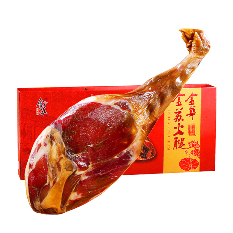 金苏食品旗舰店金华火腿正宗整腿三年10斤正冬腿新年货特产送礼品盒3