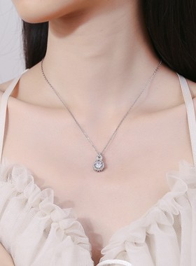 道家福禄莫桑石葫芦项链