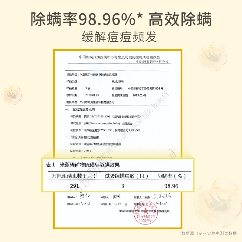 米蓝希液体硫磺皂硫黄香皂洗脸沐浴露洗发水三合一除螨改善后背痘