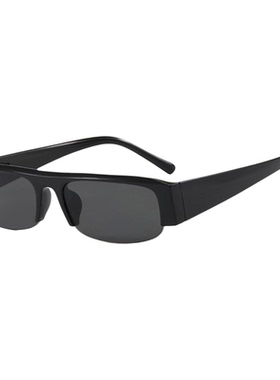 欧美小框方形2026新款网红墨镜女