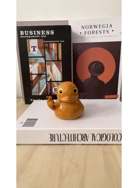 新品防木纹鸭子 双手大中小 单手大中小鸭子树脂工艺品