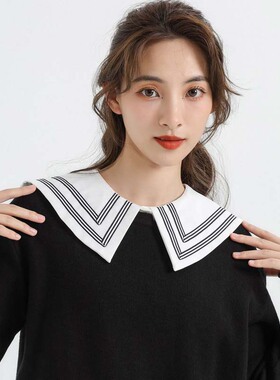 春秋冬季海军风女百搭时尚