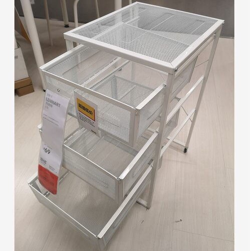 IKEA宜家国内代购列纳特抽屉柜储物收纳柜文件柜子置物架床头整理 - 图0