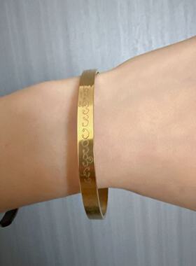 泰国原庙正品转经文事平安手镯旺业水财神护古巴noi招财身手链运