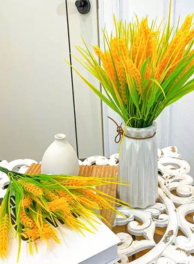 仿真稻麦花五谷杂粮农作物装饰品