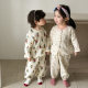 ພາກຮຽນ spring ແລະ summer gauze ບາງ pajamas ຝ້າຍບໍລິສຸດແລະເຄື່ອງນຸ່ງຫົ່ມເຮືອນ