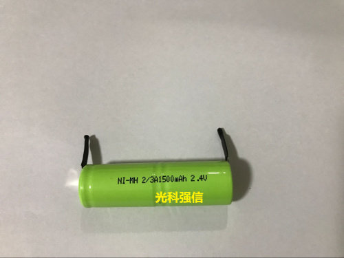 足容耐用2.4V2/3A1500MAH镍氢充电池剃须刀带焊片刮胡刀一年包换 - 图0
