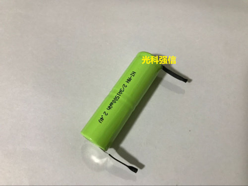 足容耐用2.4V2/3A1500MAH镍氢充电池剃须刀带焊片刮胡刀一年包换 - 图1
