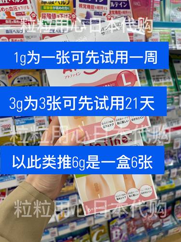 日本直邮爱托美atofine疤痕贴试用淡疤抗张增生体验装1g一片-图3