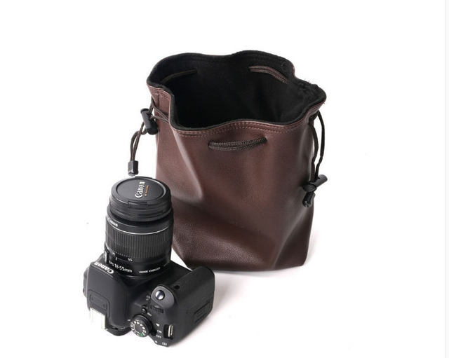 Lightweight thickened lens bag protective cover for mirrorless SLR
