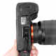 Camera bottom plate, camera strap quick disassembly connecting bottom plate