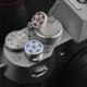 Fuji hot shoe cover metal shutter photo button