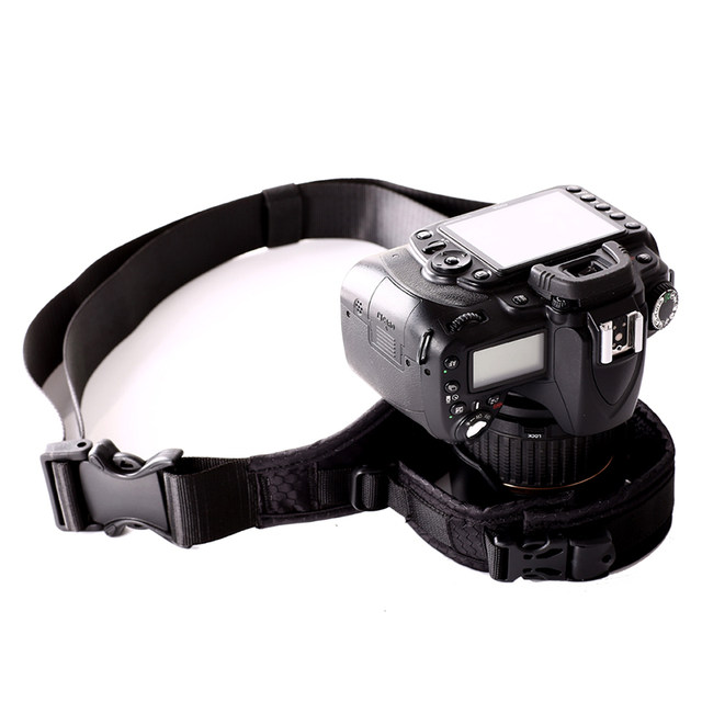 DSLR camera waist buckle prevents fall and reduces pressure
