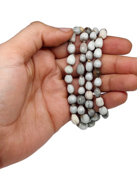 印度国际直邮薏米籽Vaijyanti Jaap Mala奎师那胜利念珠咒珠手串