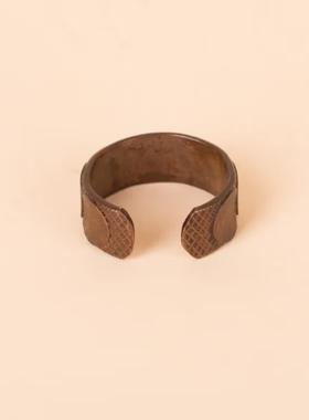 印度月相铜戒指迷人月亮均码开口戒指