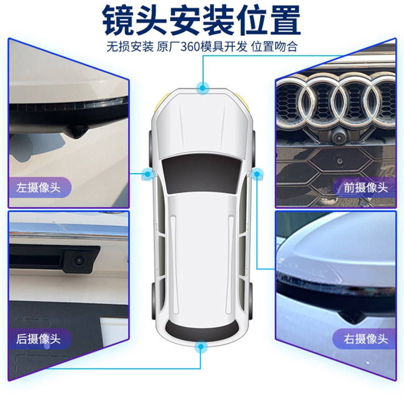 海康威视A3A4LA5A6LQ2Q3Q5LQ7奥迪专用360全景影像倒车行车记录仪,淘宝优惠券,粉丝福利购,淘宝优惠卷