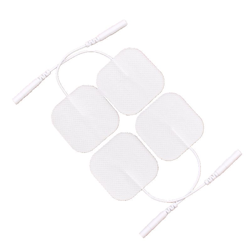 Non-woven silicone self-adhesive medium and low frequency electrode sheet meridian