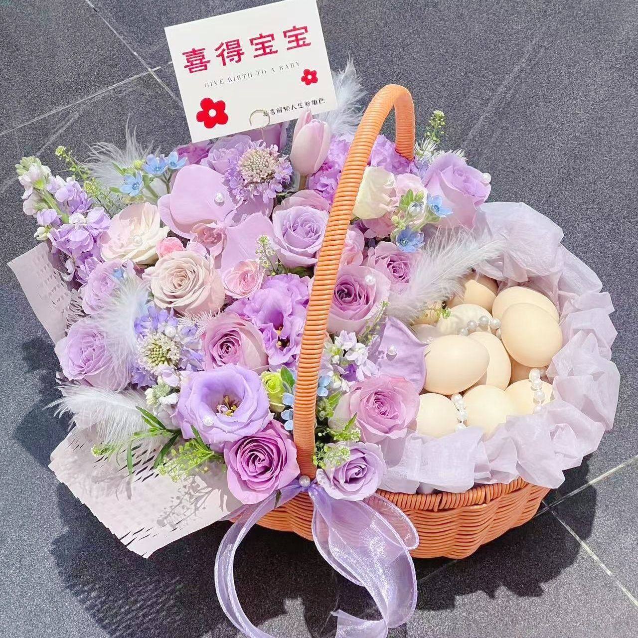 田园手工藤编手提篮月子鸡蛋花篮水果篮插花鲜花收纳筐编织篮筐,淘宝优惠券,粉丝福利购,淘宝优惠卷