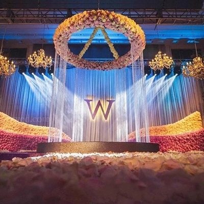 新款婚庆道具铁艺镀锌双层圆环行架圆形流苏装饰桁架吊环吊顶花环,淘宝优惠券,粉丝福利购,淘宝优惠卷