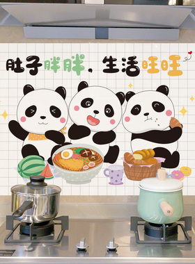 厨房防油贴纸装饰油烟机