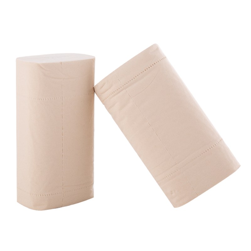 富尔雅竹浆本色可湿水卫生纸家用5层长卷婴儿纸巾厕纸手纸1400克2 - 图3
