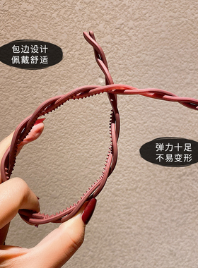 网红2021年新款夏季洗脸百搭发捆