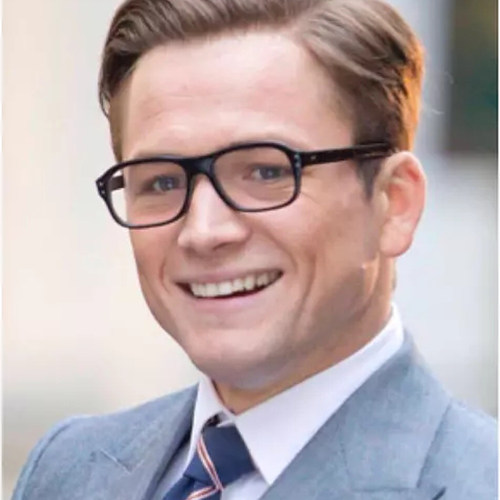 kingsman王牌特工同款眼镜 男英伦绅士手工方形大脸近视镜周边 - 图0