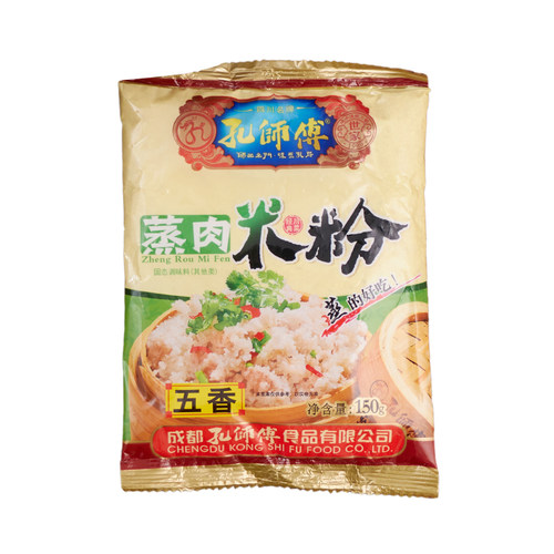 孔师傅蒸肉粉米粉农家特色五香麻辣家用排骨专用粉四川特产粉蒸肉 - 图3