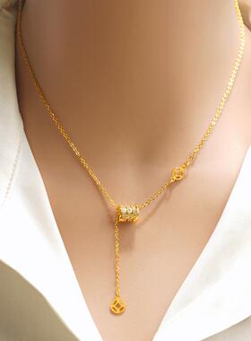 轻奢小蛮腰流苏吊坠项链手链