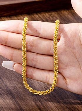 潮流简约雪花毛毛虫首饰套装