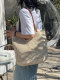 2024 new large capacity single shoulder cotton woven bag new hollow mesh tote bag seaside vacation beach bag